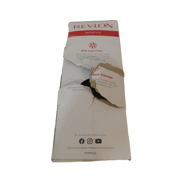 Revlon Blow Dryer Brush Black Pink Professional One Step Volumizer No Manual - Picture 8 of 8